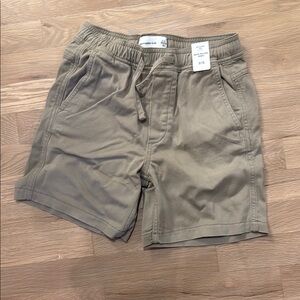 Boys Abercrombie Tan Shorts